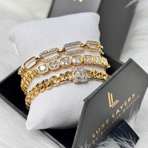 Bomb Party Luxe Layers Bracelet Edition